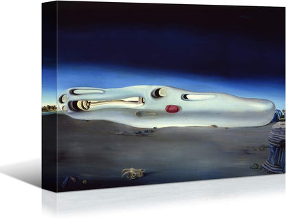 Gallery-Wrapped Dalí: Brusheslife Canvas Art for Room Decoration