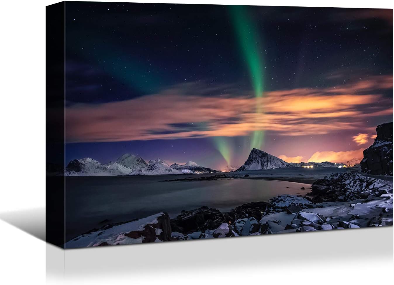 Brusheslife Aurora Art: Canvas Prints of the Northern Lights