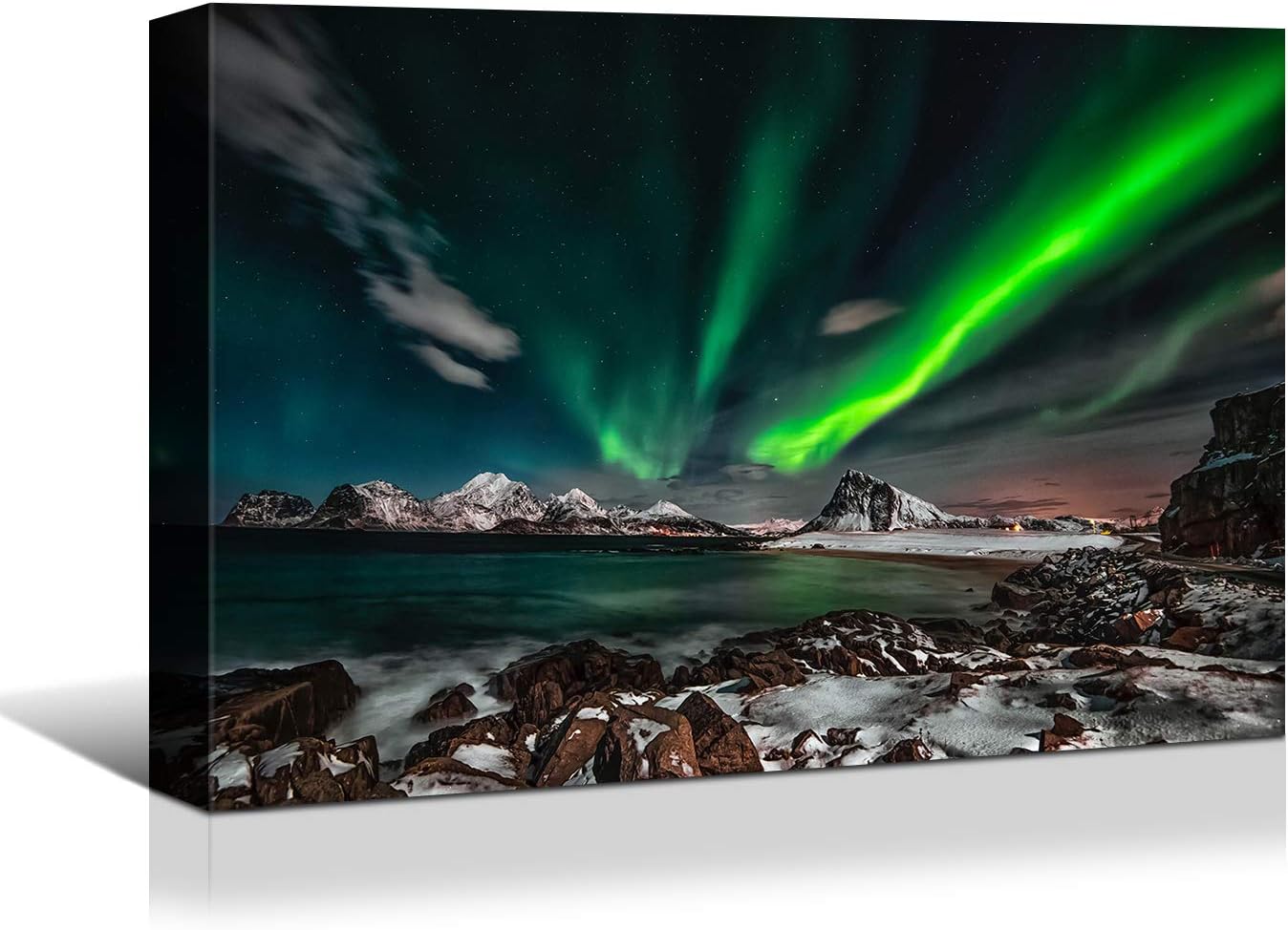 Brusheslife Aurora Art: Canvas Prints of the Northern Lights