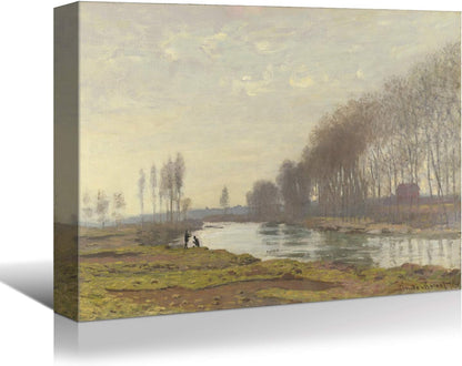 Brusheslife Canvas Art: Monet's Poppy Field of Argenteuil Reproduction