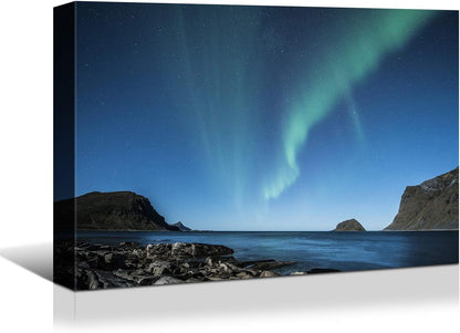 Brusheslife Aurora Art: Canvas Prints of the Northern Lights