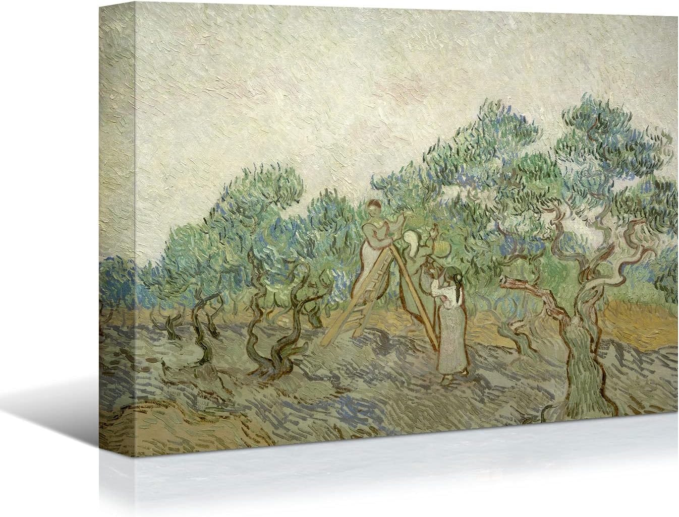 Gallery-Wrapped Dalí: Brusheslife Canvas Art for Room Decoration