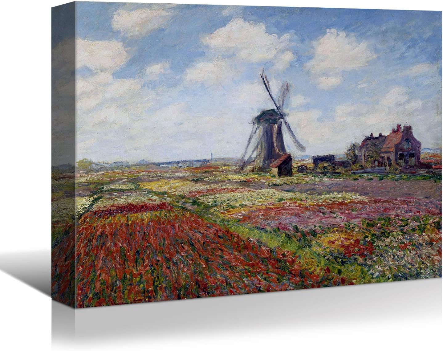 Brusheslife Canvas Art: Monet's Poppy Field of Argenteuil Reproduction